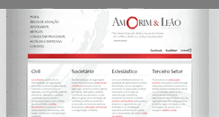 Desktop Screenshot of amorimassociados.com.br